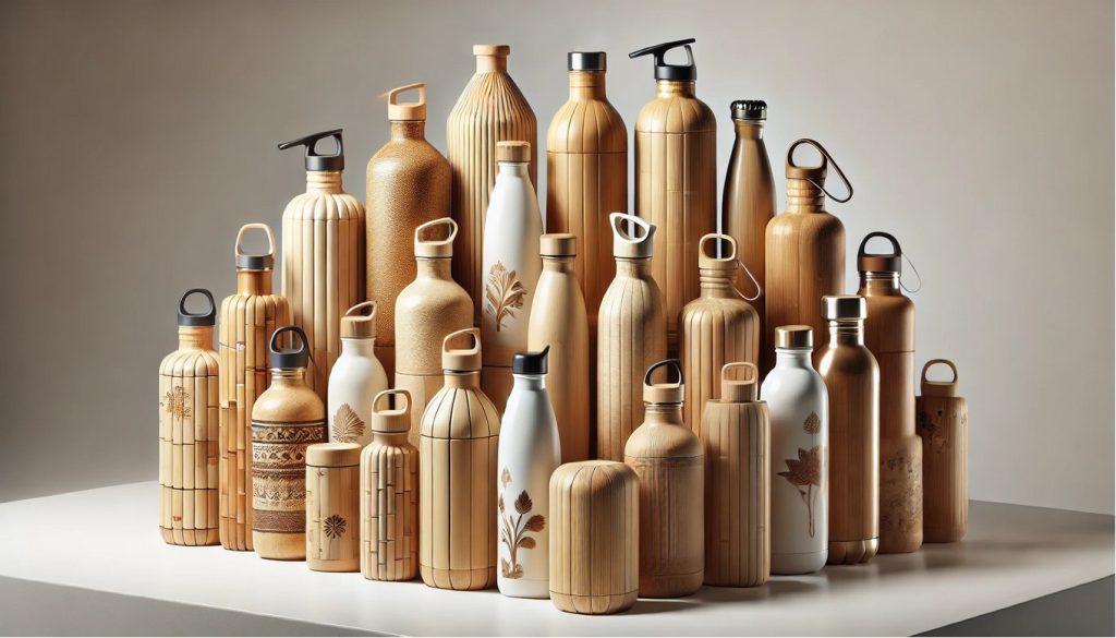 Bamboo Water Bottles